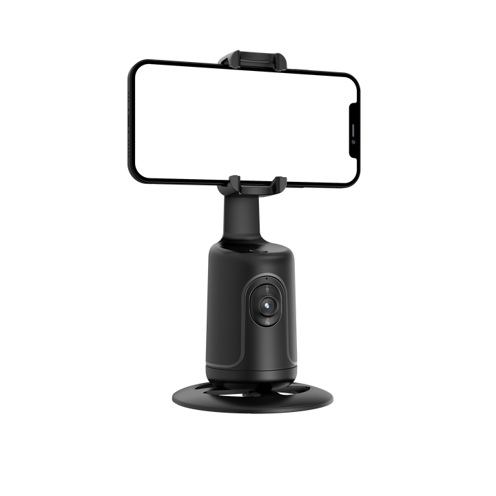 Tripod Camera Mount Portable 180 Degree Flip 360 Rotating Object Tracking Auto Face Tracker Gimbal Tripod